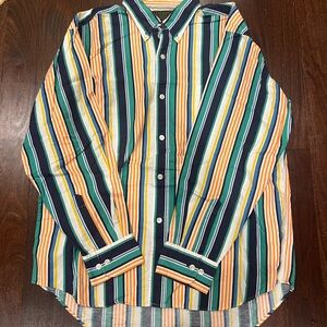 Ralph Lauren Chaps Stripped Men’s Button Down